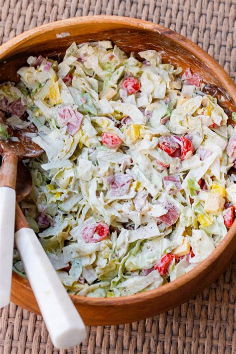 Grinder salad recipe