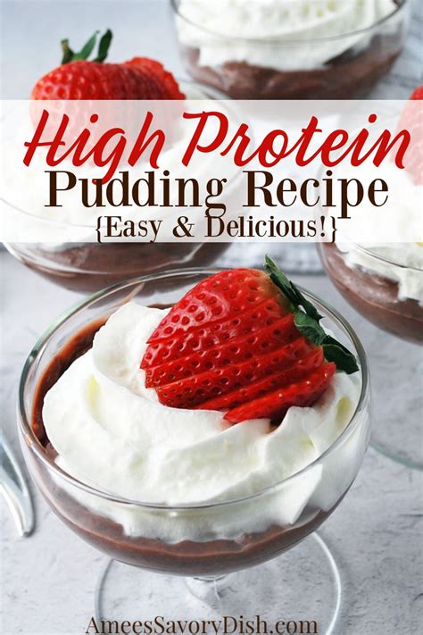 Protein pudding recipe